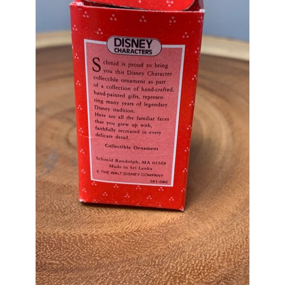 Donald Duck Disney Collectible Ornament By Schmid with Box 1980s - Picture 5 of 8